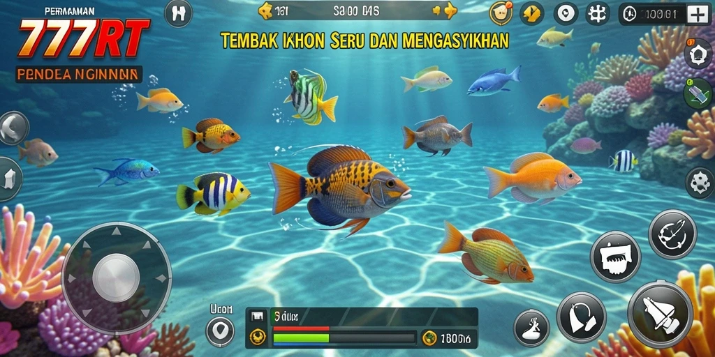 Tampilan gameplay menarik dari 777RT Tembak Ikan.