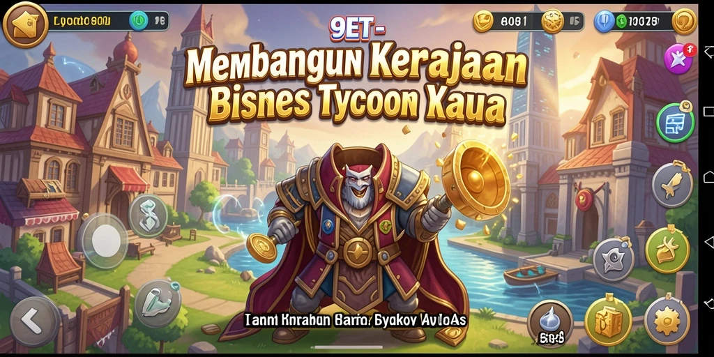 Tampilan gameplay yang menarik dari 9ET dalam membangun bisnis.