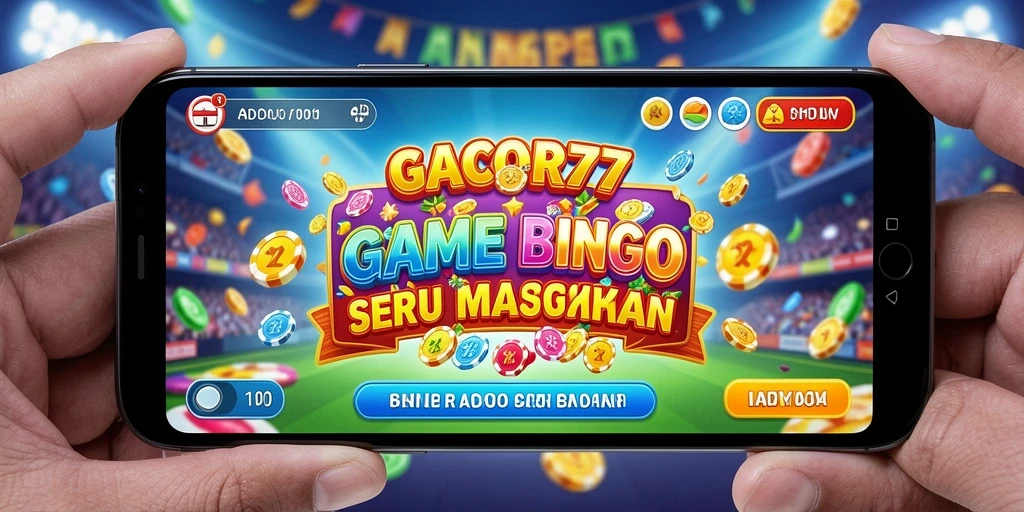 Tampilan menarik dari gameplay Bingo di GACOR77.