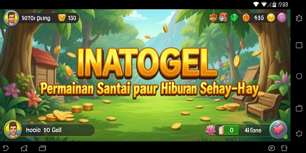 Screenshot gameplay INATOGEL menunjukkan keseruan permainan Casual.