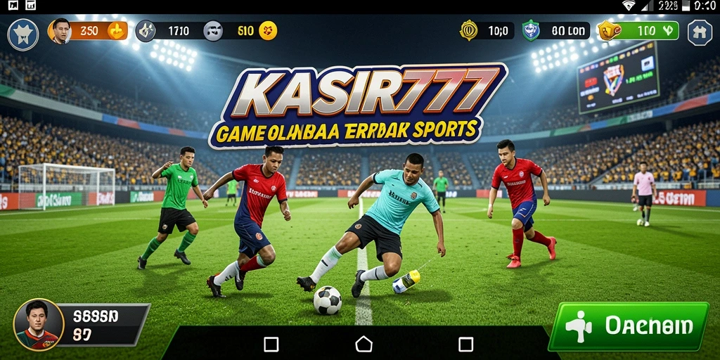 Tampilan menakjubkan dari gameplay olahraga di KASIR777.