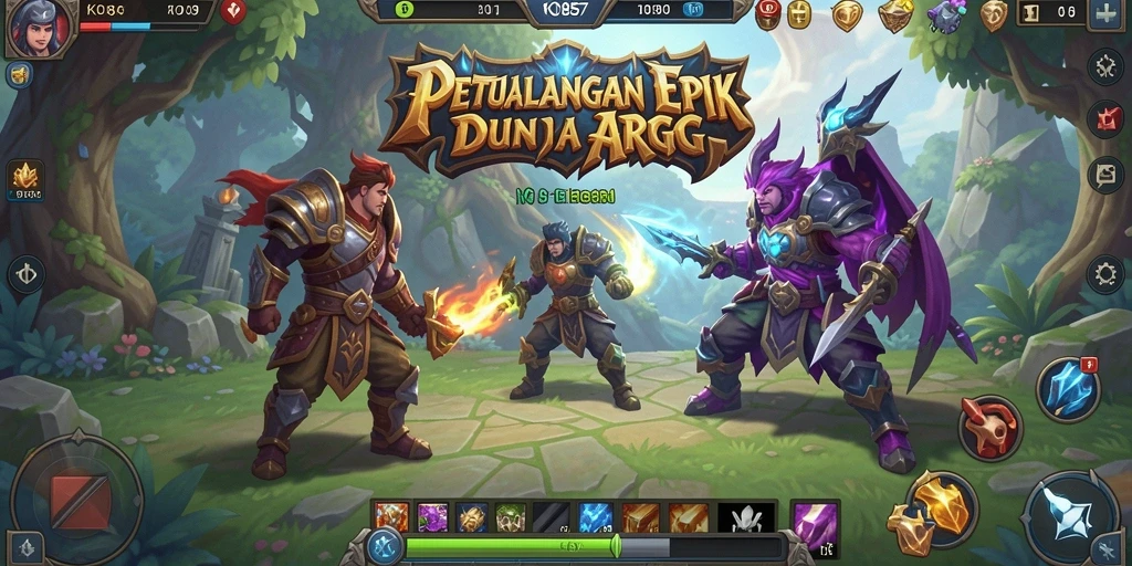 Gameplay seru dan menegangkan di KO857, penuh dengan aksi ARPG.