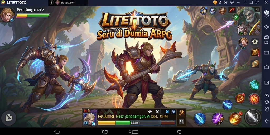 Screenshot gameplay LITETOTO yang menarik dan penuh aksi.