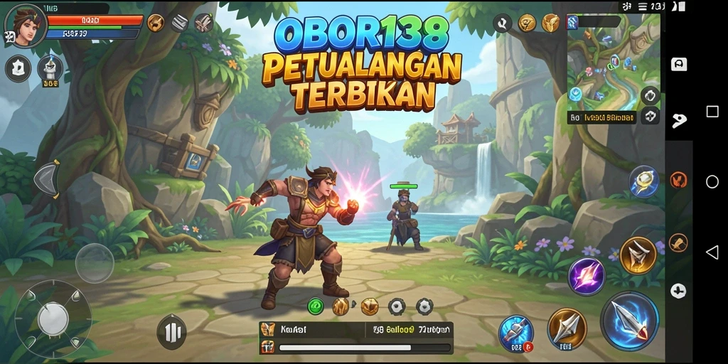 Tampilan gameplay OBOR138 yang menakjubkan dalam dunia terbuka.