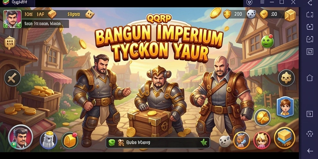 Gameplay QQRP yang menarik dengan desain grafis menawan.