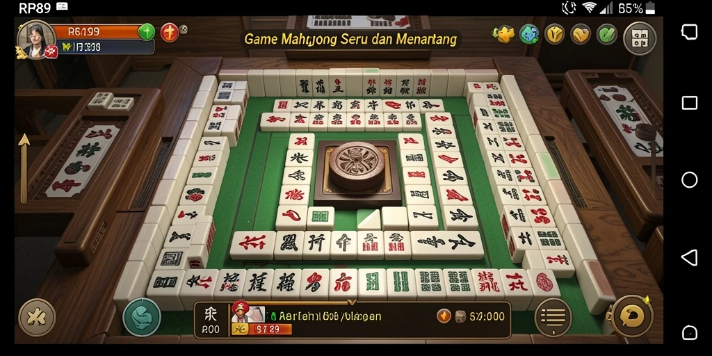 Gameplay seru dari game Mahjong RR89 dengan tantangan menarik.