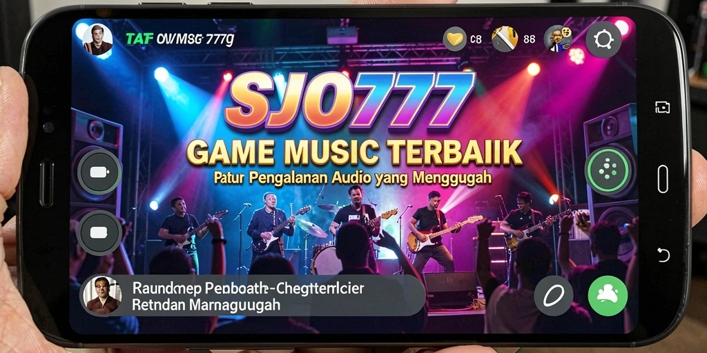 Tampilan gameplay SJO777 dengan interaksi musik yang menarik.